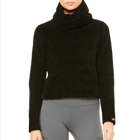 euc Alo Asker Sherpa Fleece Pullover Brown XS - Picture 4 of 6